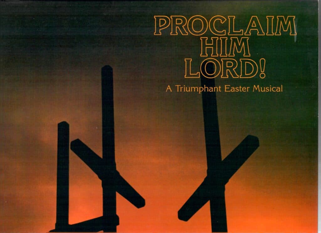 Proclaim Him Lord - LP Front Cover